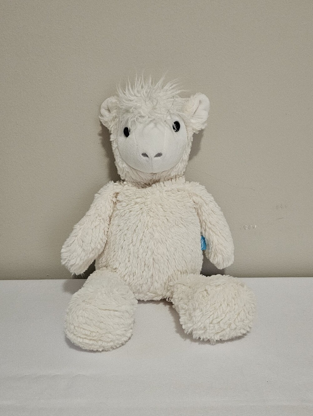 Plush White Lamb Stuffed Animal - Cozy Cuddler